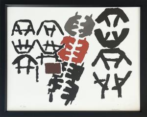 "Superficie" - Litografia Giuseppe Capogrossi (1900-1972)